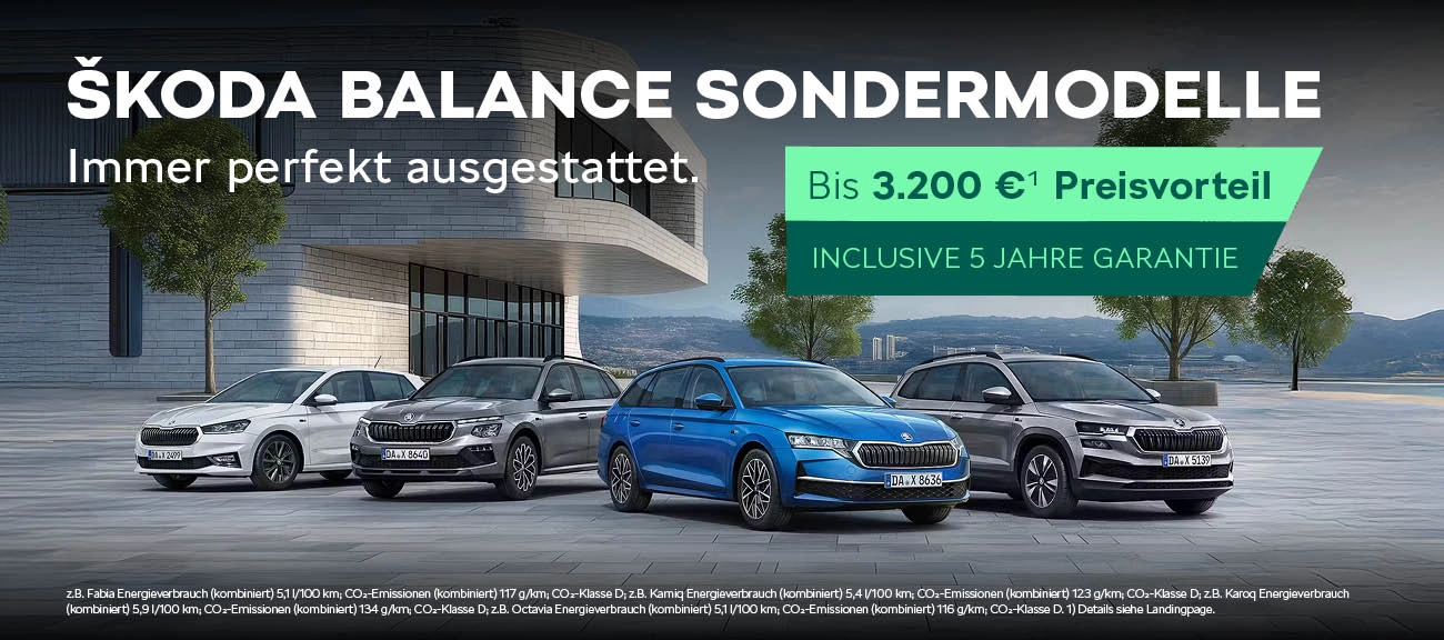 Skoda Balance Sondermodelle