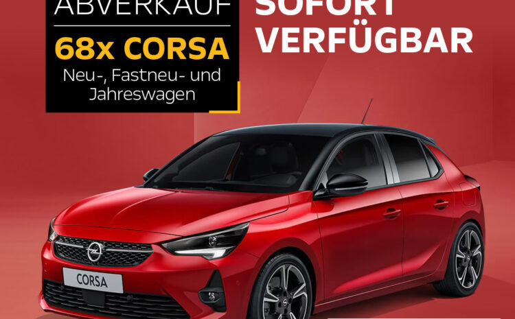  Opel Corsa Lagerverkauf